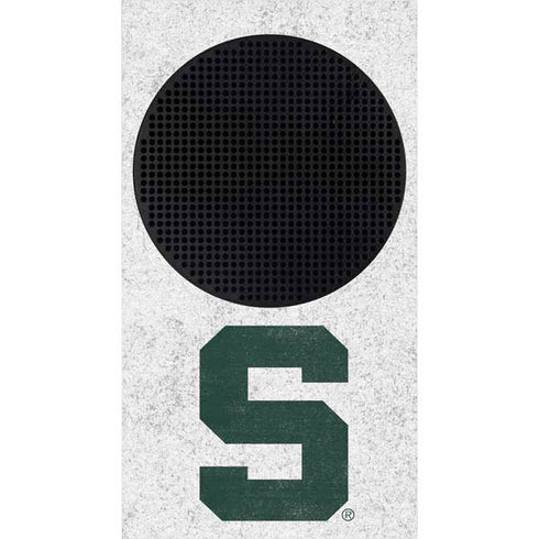 Michigan State University Spartans Mean Green S Xbox Series S Console Skin